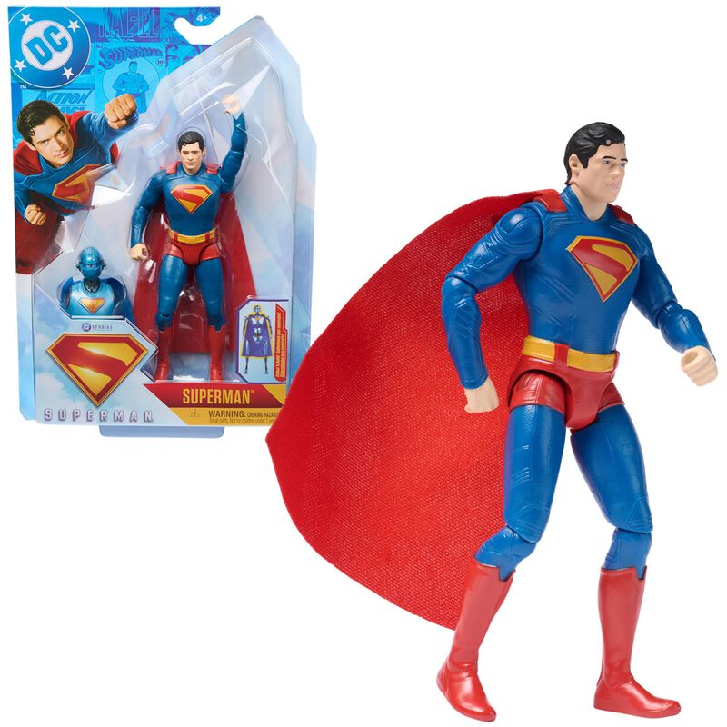 Figura De Acci&oacute;n Dc Comics Superman De 15 Cm Co... image number null