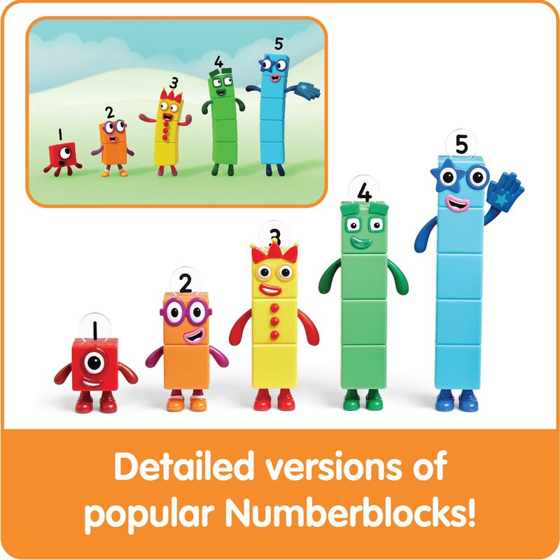 Figuras De Juguete Hand2mind Numberblocks Frien... image number null