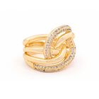 Anillo En Forma De Nudo