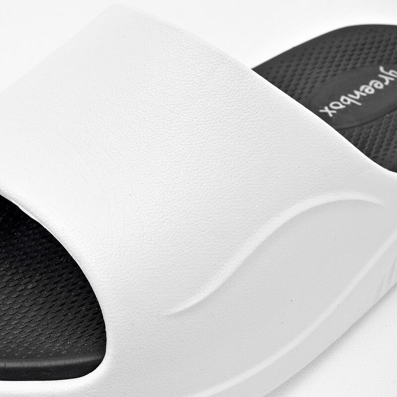 Elega Sandalia Impermeable Para Hombre Blanco C... image number null