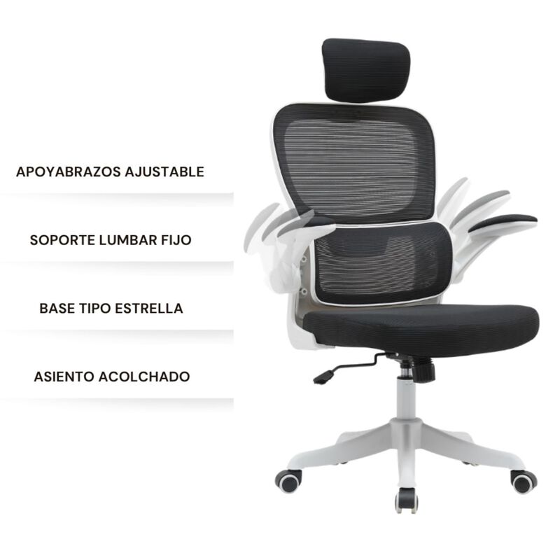 Silla De Oficina Ergon&oacute;mica Eke Life Home 2023 ... image number null