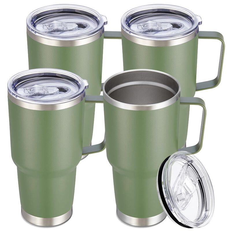 Vaso Termo Cool Yoleb 850 ml Pack De 4 Con Asa ... image number null