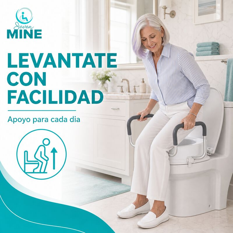 Incremento Wc Lujo (altura 9cm): Descansa Brazo... image number null