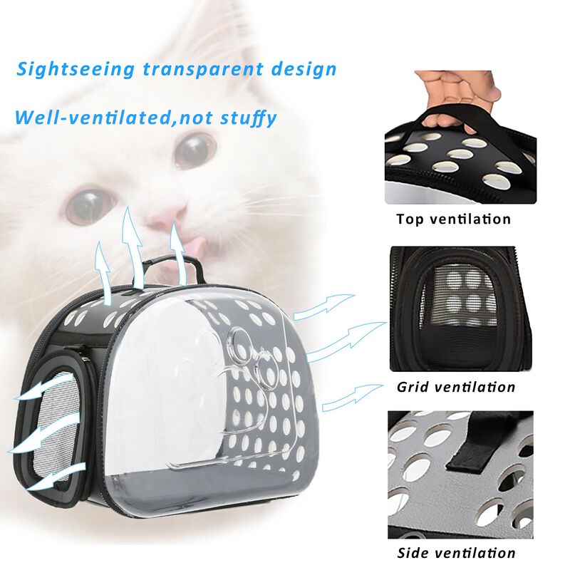 Transport&iacute;n Para Gato Sirvarni Plegable Y Trans... image number null