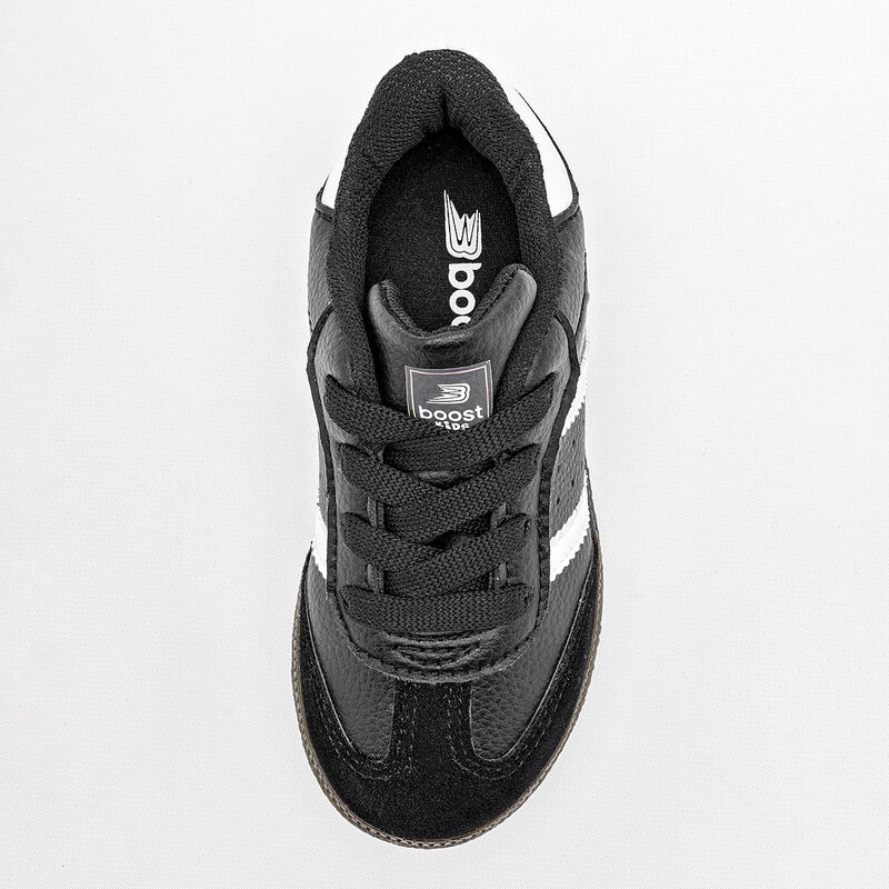Boost Tenis urbano para ni&ntilde;o negro blanco image number null