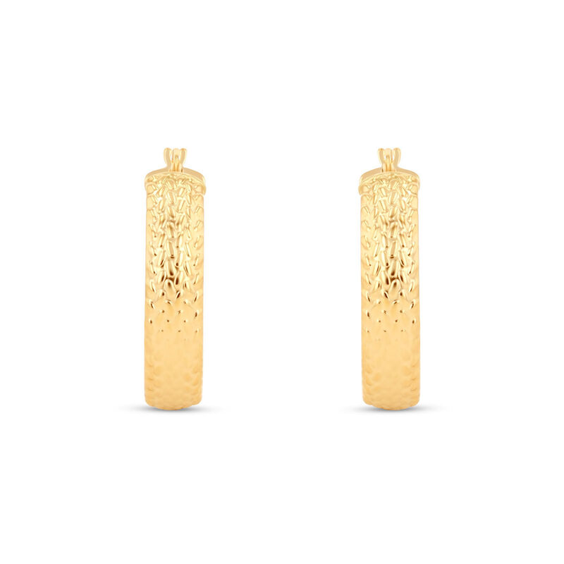 Arracadas De Oro Amarillo 14k (20mm Aprox) image number null