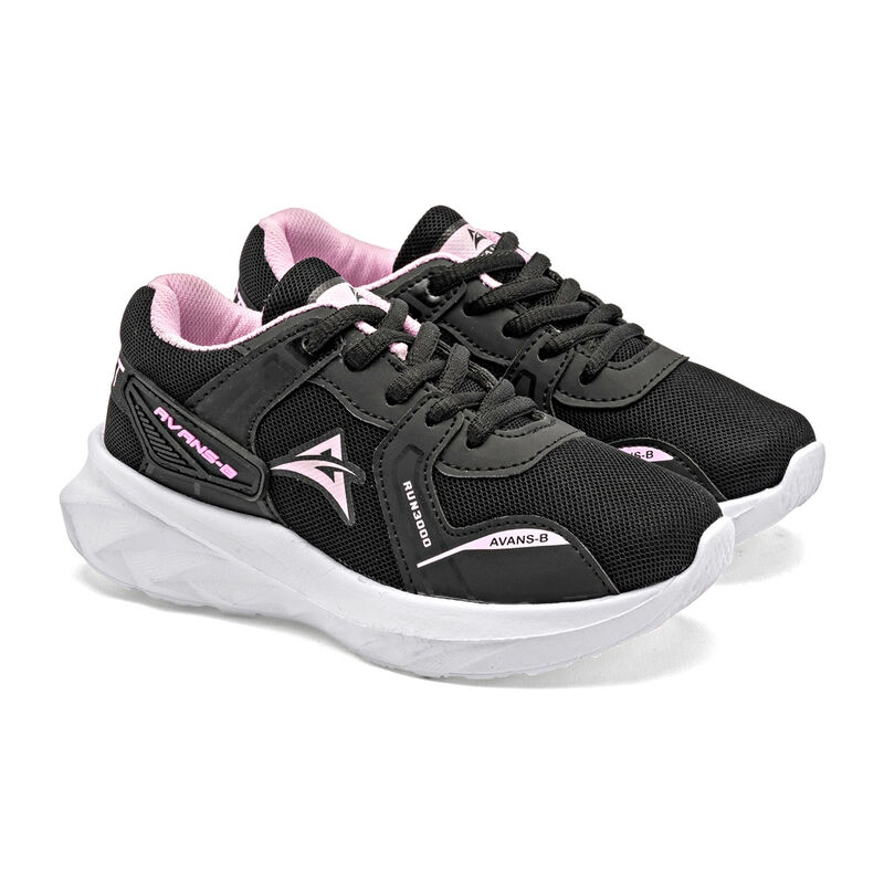 Avans-b Tenis Urbano Negro Para Ni&ntilde;a 146777cd image number null