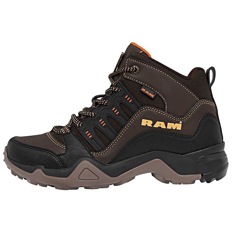 Ram Zapato para hacer hiking para hombre caf&eacute; n... image number null