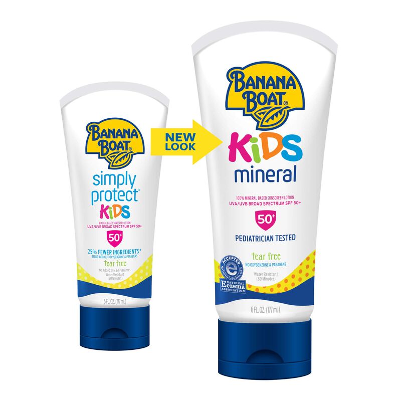 Protector Solar Banana Boat Kids, 100% Mineral,... image number null