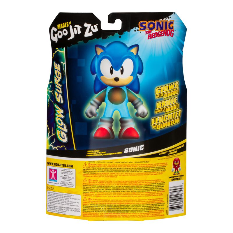 Figura De Acci&oacute;n Heroes Of Goo Jit Zu Sonic The... image number null