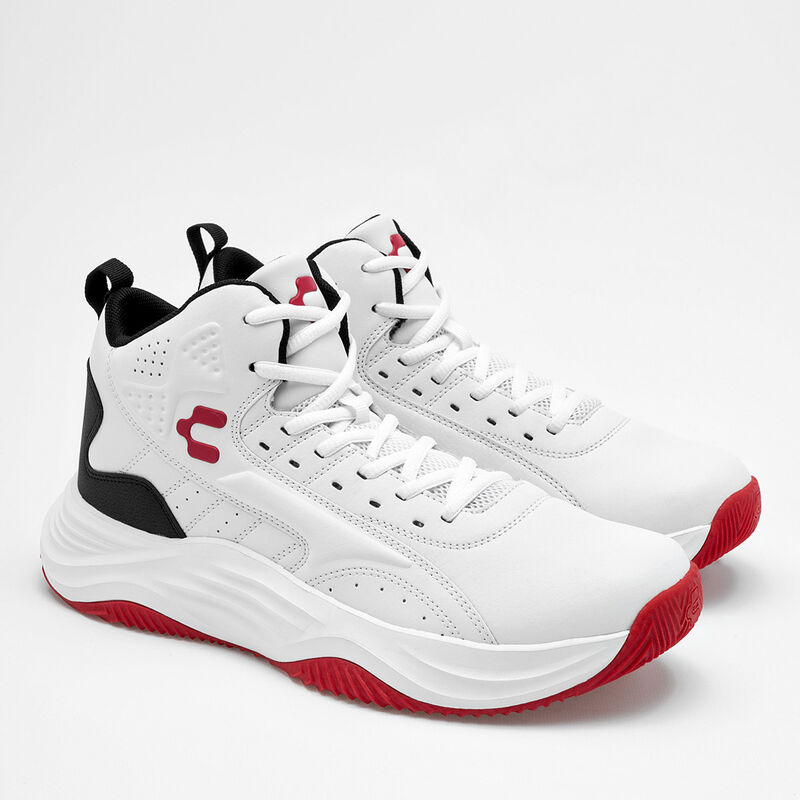 Charly Tenis deportivo para hombre blanco negro image number null