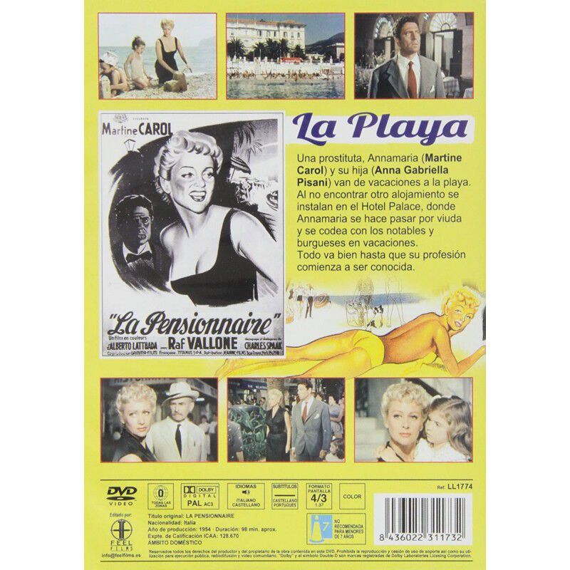 La Playa [dvd] (1954) La Spiaggia image number null