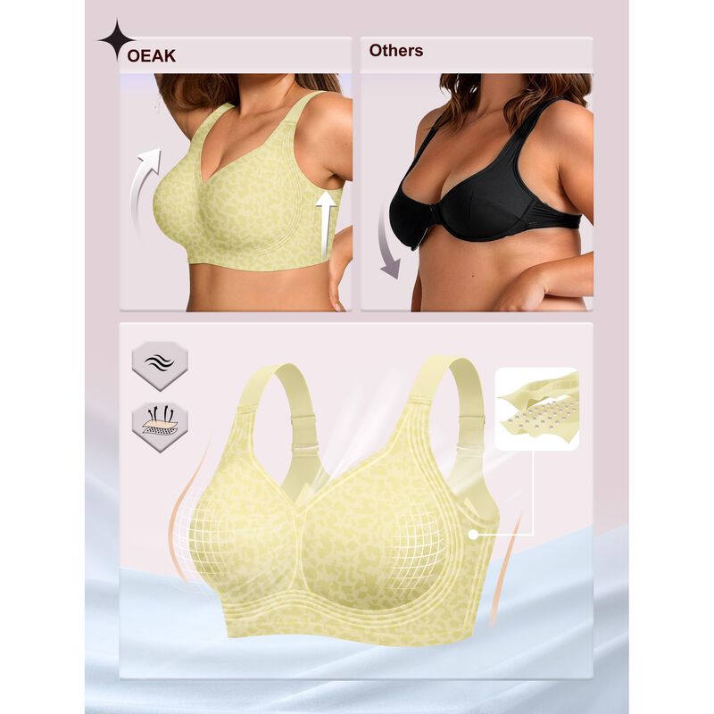 Sost&eacute;n OEAK Sin Aros Push-Up Talla XL image number null