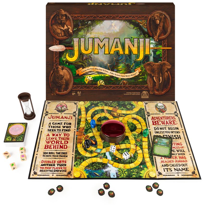 Juego De Mesa Spin Master Games Jumanji The Gam... image number null