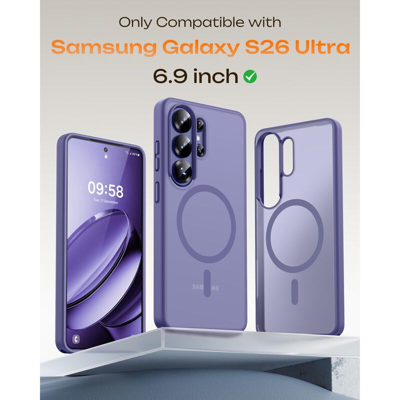Funda Tocol para Galaxy S26 Ultra Magsafe, Lava... image number null