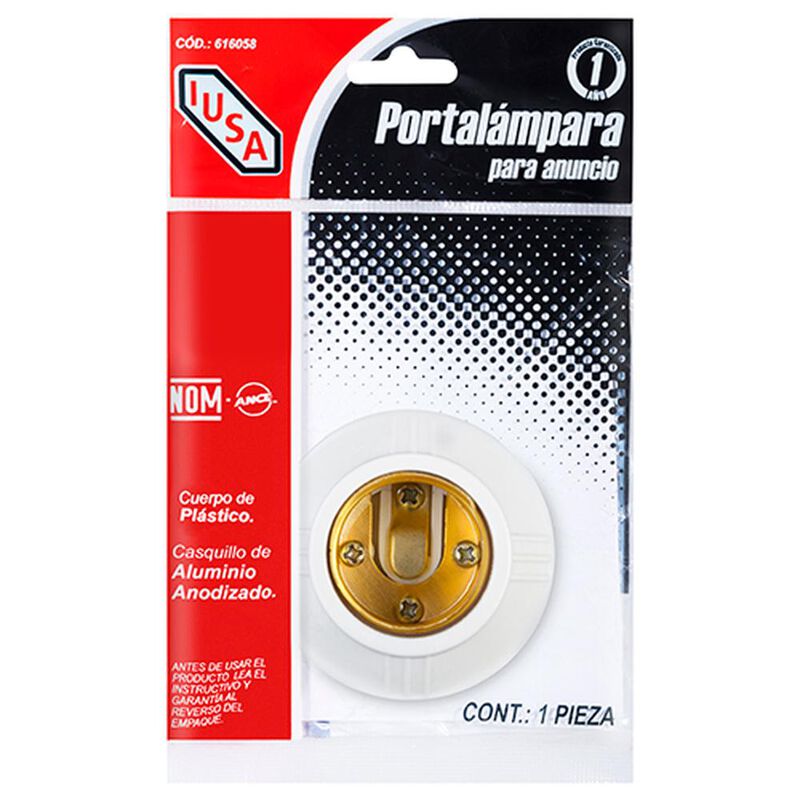 Portal&aacute;mpara de baquelita para anuncio image number null