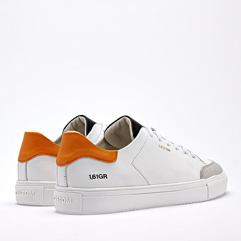 Negro Total tenis para hombre blanco gris naran... image number null