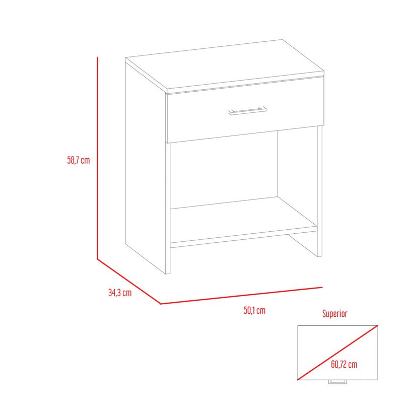 Cabecera + 2 Buros Provenza Queen Size Color Du... image number null