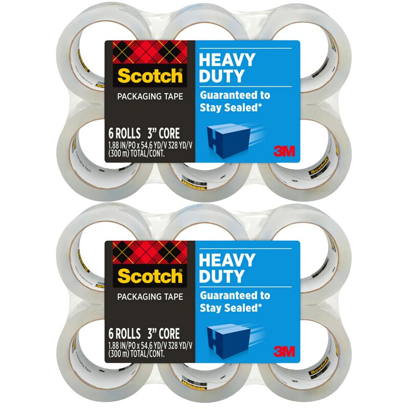 Cinta De Embalaje Scotch 48 mm X 50 m (paquete ... image number null