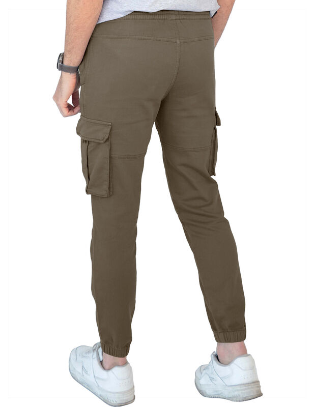 Pantalón Hombre Cintura Y Tobillo Ajustable Pre... image number null