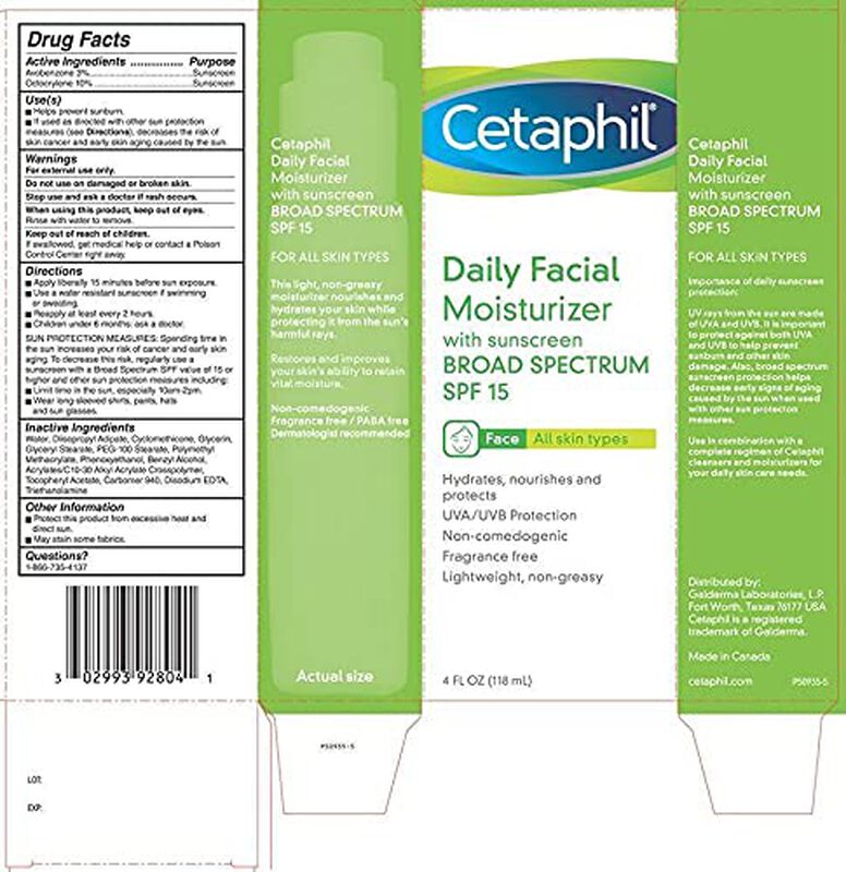 Crema Hidratante Facial Cetaphil 118 ml Spf 15 ... image number null