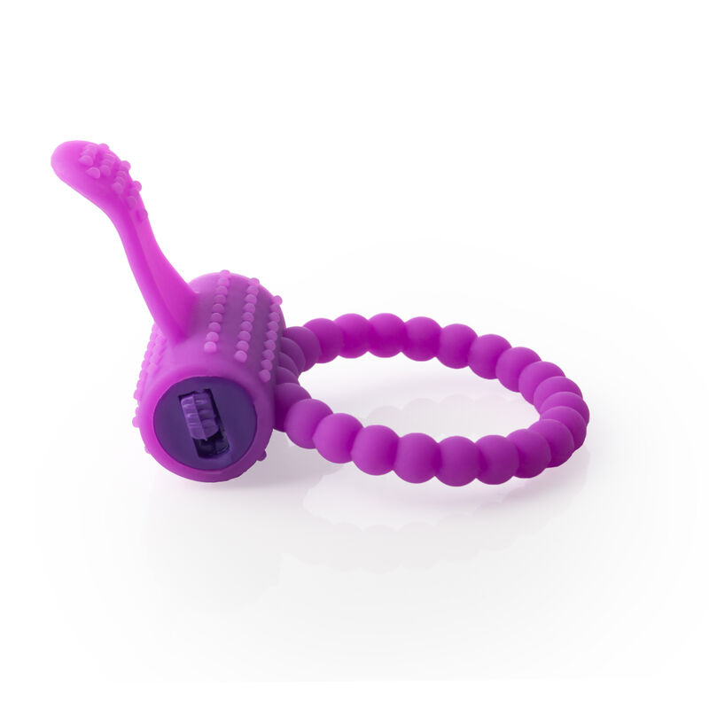 Anillo Bala con Lengua Color Morado TutiFuti image number null