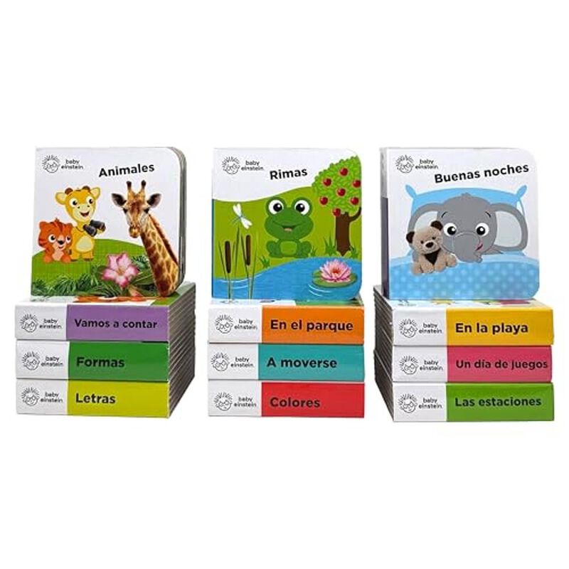 Baby Einstein Mi Primera Biblioteca: 12 Libros ... image number null