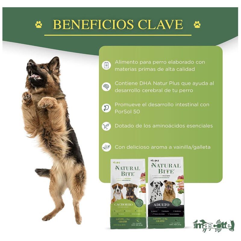 Natural Bite Razas pequeñas 15 Kg Original Sell... image number null
