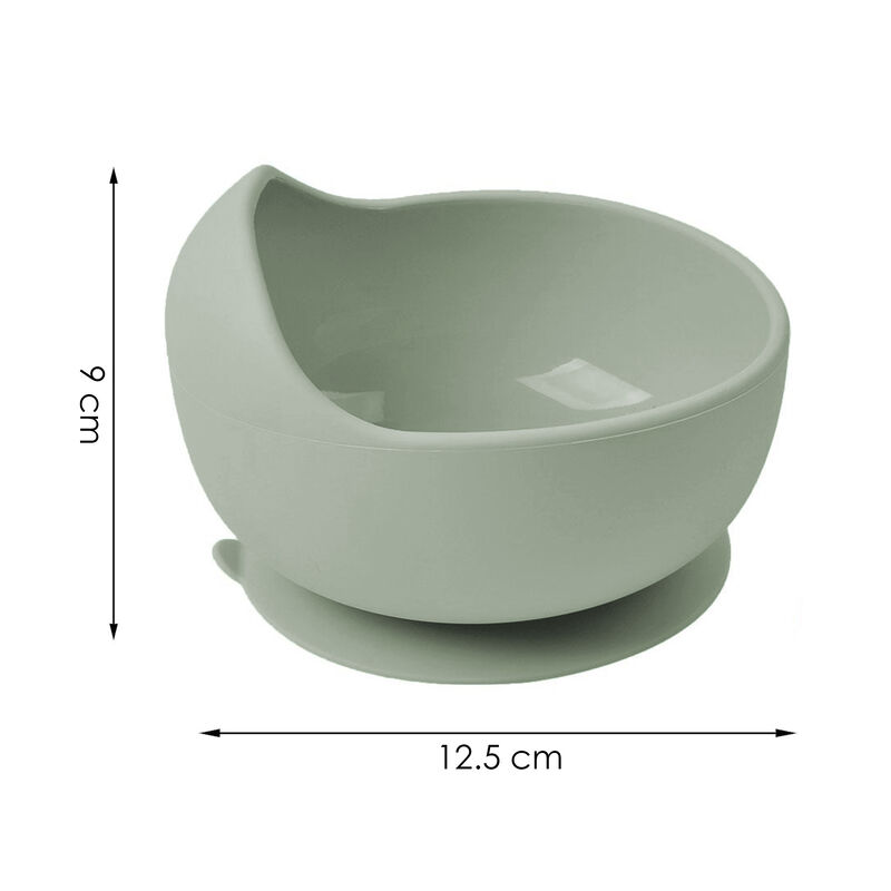 Juego de babero y accesorios de silicón Aquila ... image number null