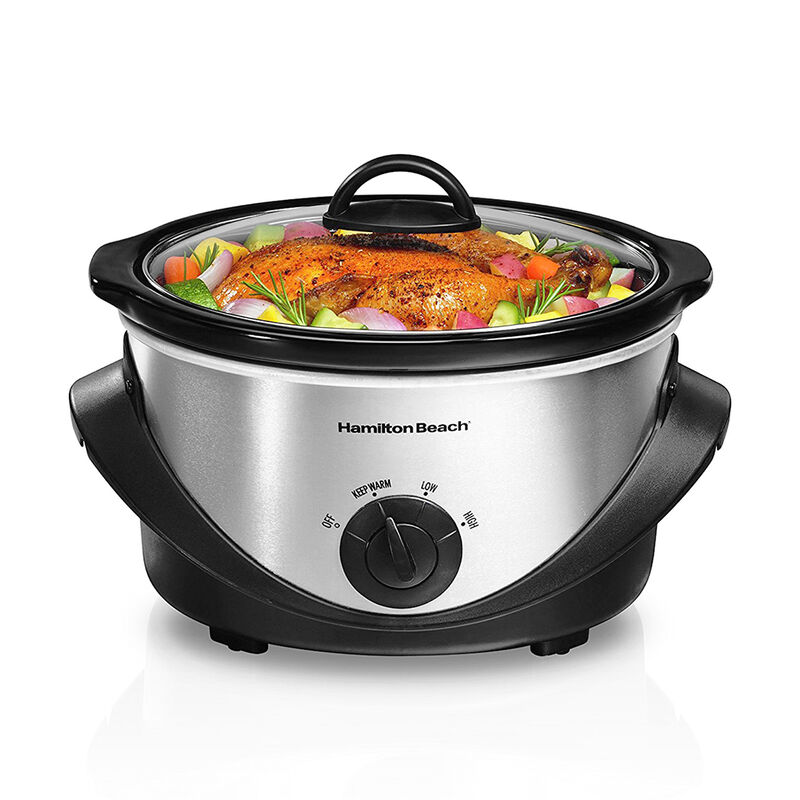 Olla De Cocci&oacute;n Lenta Hamilton Beach 4 Qt Ovala... image number null