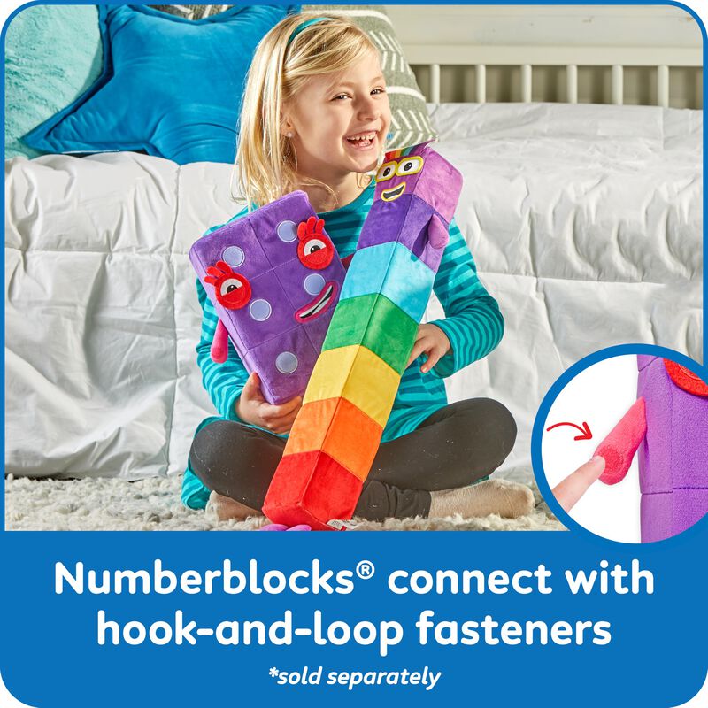 Figura De Peluche Hand2mind Numberblock Six Pla... image number null