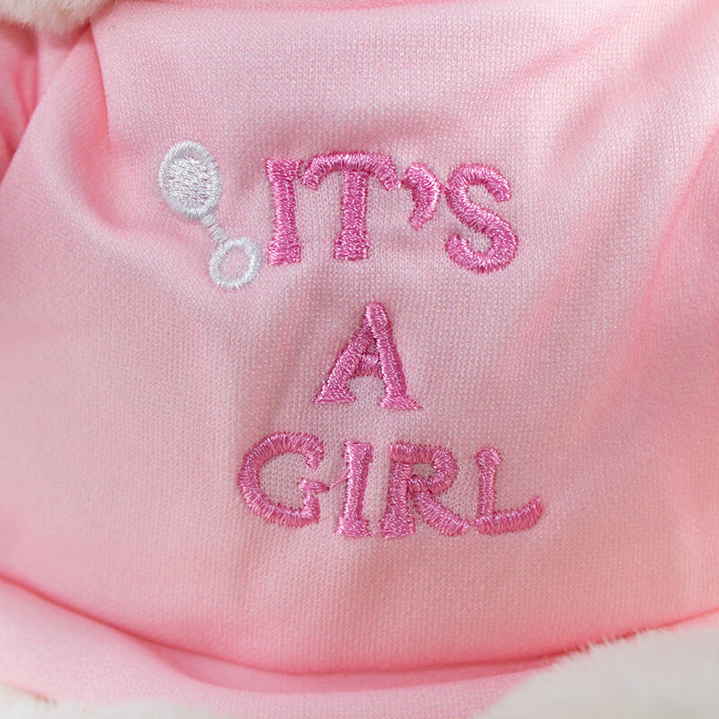 Oso de peluche baby shower revelaci&oacute;n ni&ntilde;o suet... image number null