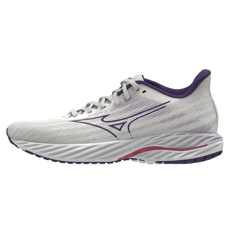 Tenis Mizuno Mujeres Wave Inspire 21 White-Vint... image number null