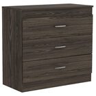 Organizador Conor Chocolate Y Blanco Virtual Muebles