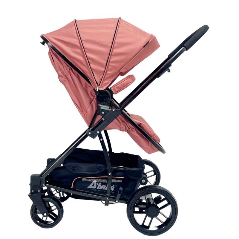 Carriola D'Bebé Travel System Crown Rosa END15 image number null