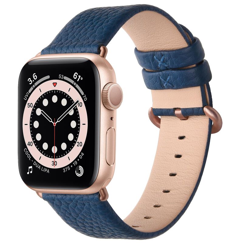 Correa De Reloj Fullmosa De Cuero Para Apple Wa... image number null