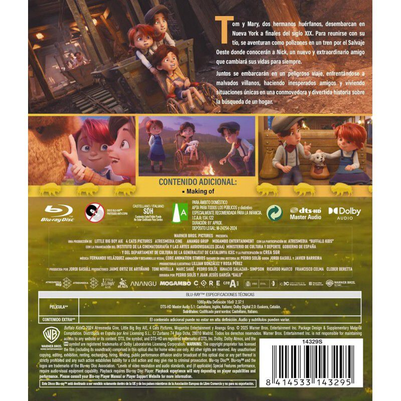 Buffalo Kids [Blu-ray] (2024) image number null