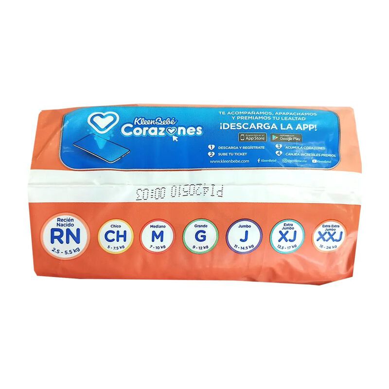 Pa&ntilde;ales Kleenbebe Suavelastic E1 Rn 20 Pzs image number null