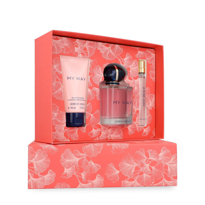 Set My Way 3pzs 90ml Edp Spray/body Lotion 50ml... image number null