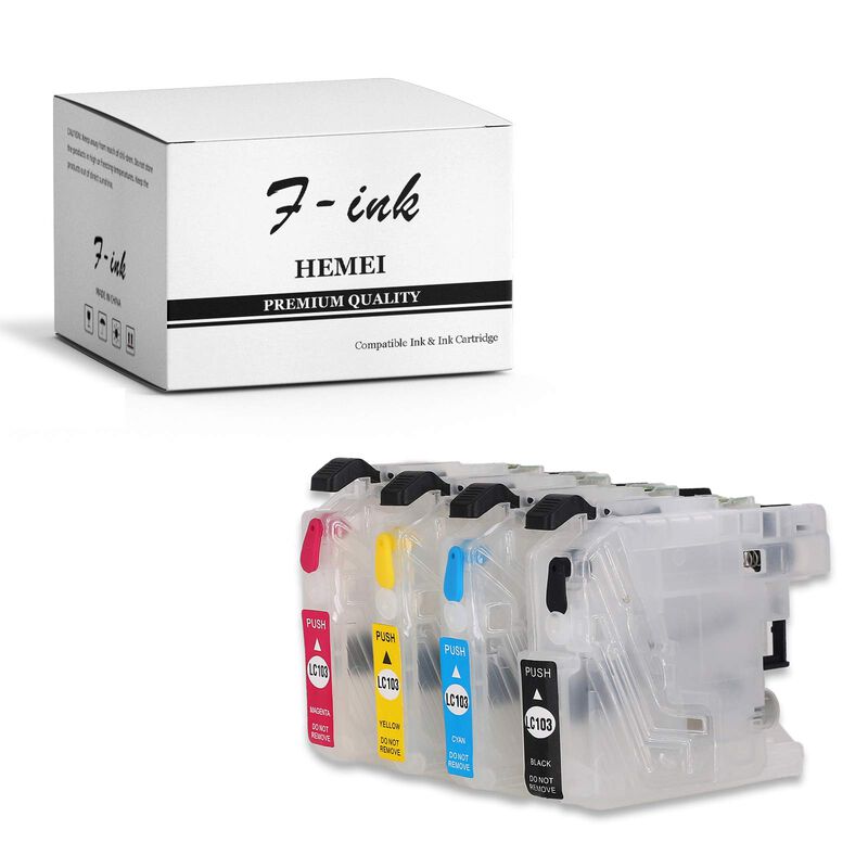 Cartucho De Tinta Recargable De Repuesto F-ink ... image number null