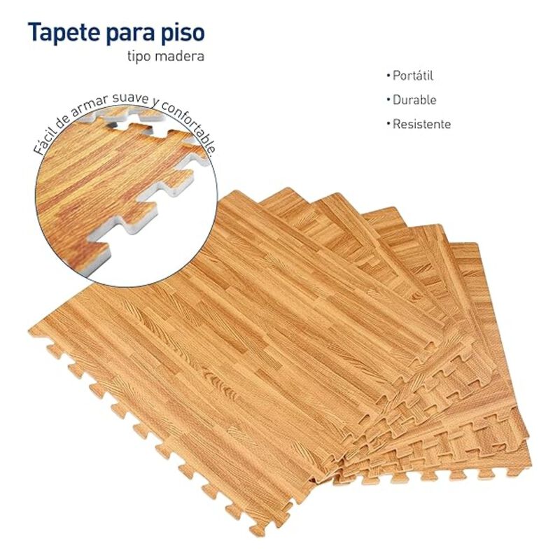 Tapete EVA 4 piezas Bluelander image number null