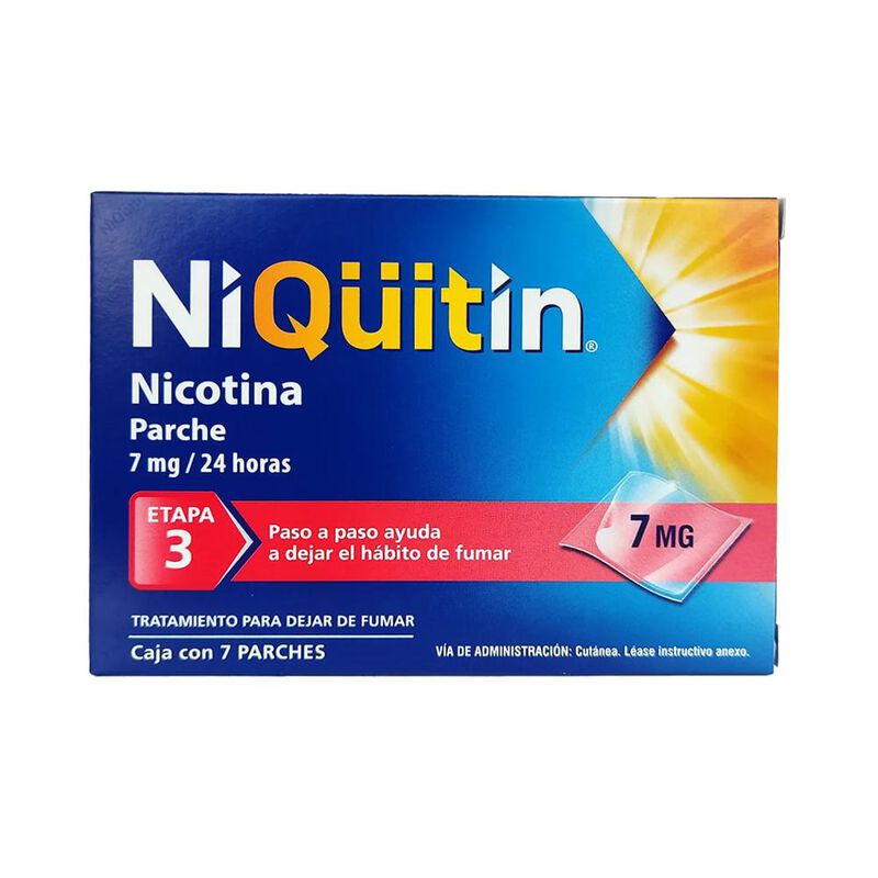 Niquitin Etapa-3 7 Mg 7 Pieza image number null