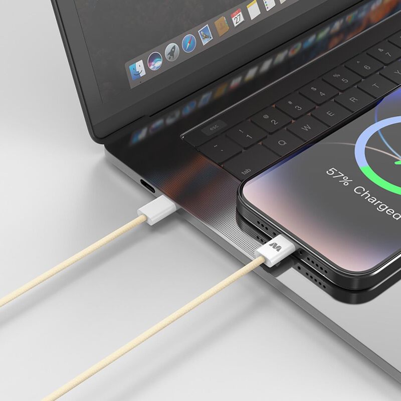 Cable Datos Mybat Usb-c A Usb-c 1m 60w Universa... image number null