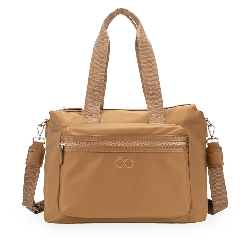 Bolsa Porta Laptop 14 Plg Textil Color Camel image number null