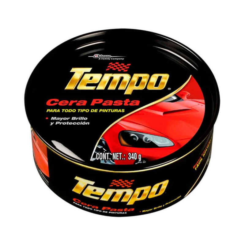 Cera Pasta Tempo todo tipo pinturas 340g + espo... image number null