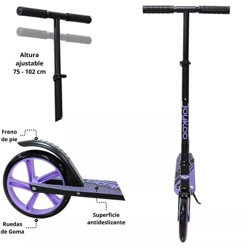Scooter Para Ni&ntilde;os Altura Ajustable Ruedas De G... image number null