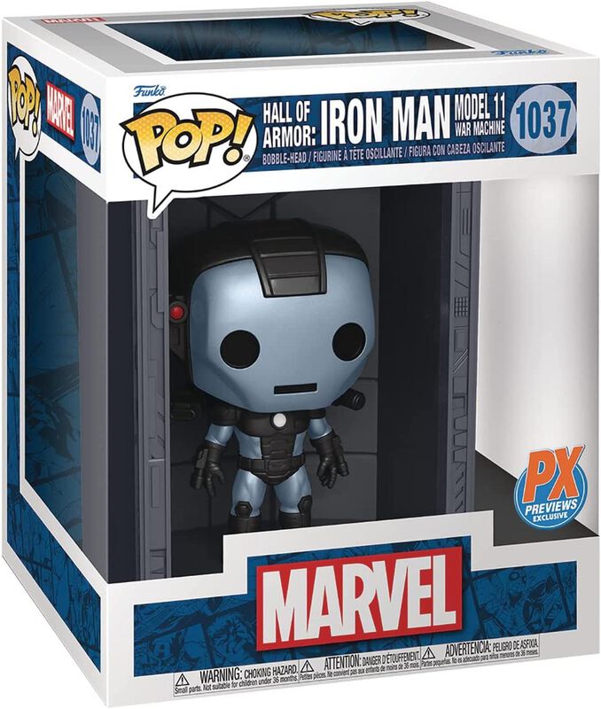 Pop! Marvel: Hall Of Armor Mk11 War Machine Del... image number null
