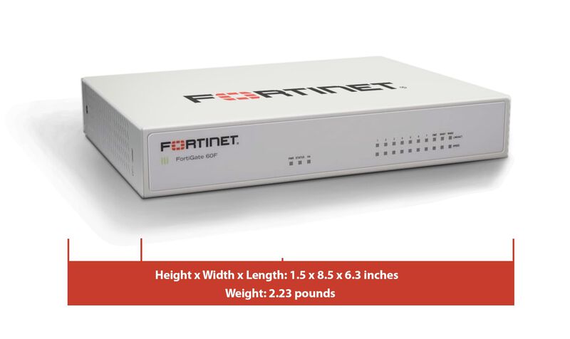 Dispositivo De Firewall Fortinet Fortigate-60f ... image number null