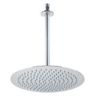 Regadera Cromo 12' Plato Redondo delgado con Brazo Riviera