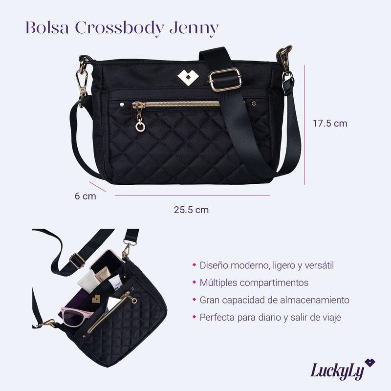 Bolsa Mujer Crossbody Bandolera, Regalo Pusera ... image number null